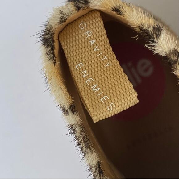 Rollie Booties 7 leather ankle boots Neutral Fall Leopard winter Casual Comfort - Picture 6 of 14